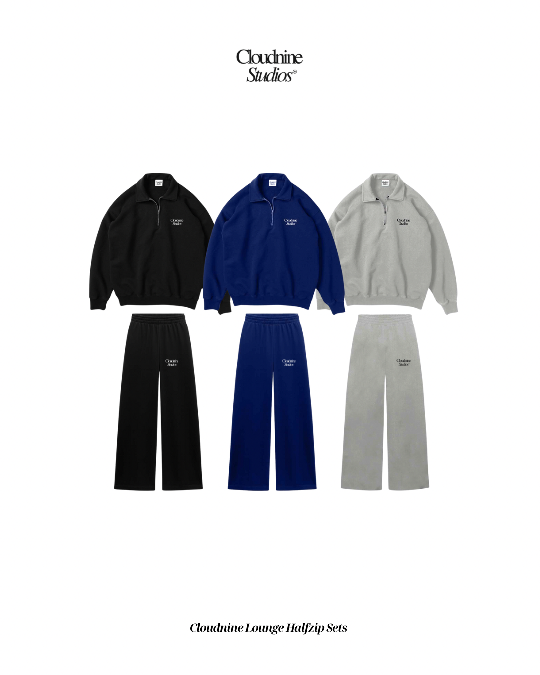 Cloudnine Halfzip Lounge Sets