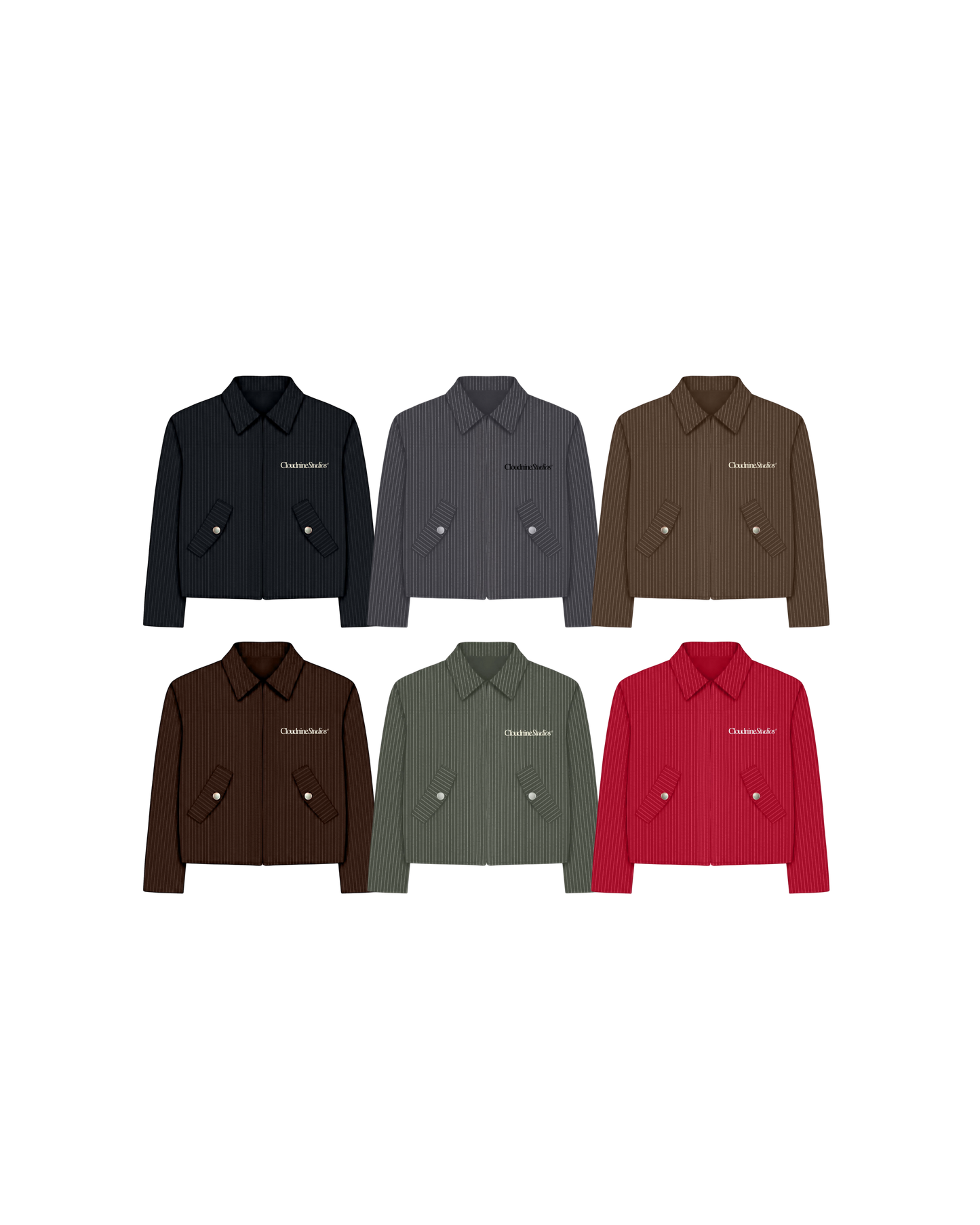 Cloudnine Pinstripe Harrington