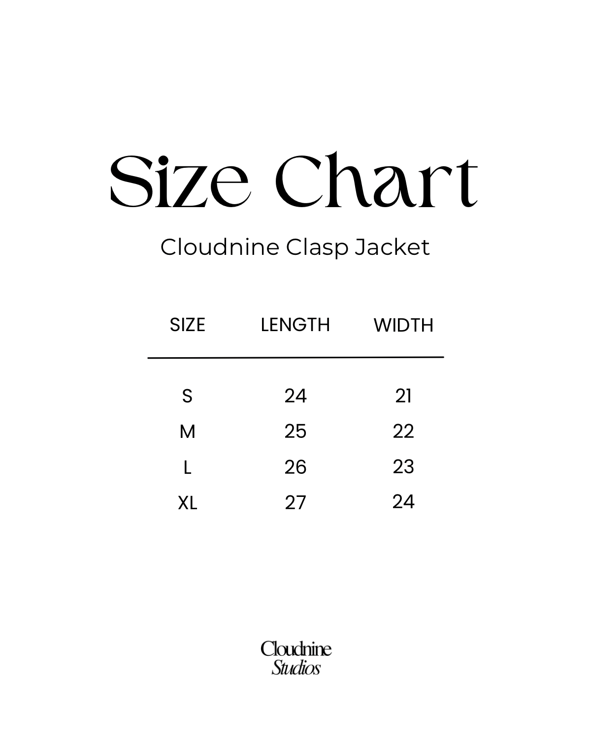 Cloudnine Clasp Jacket