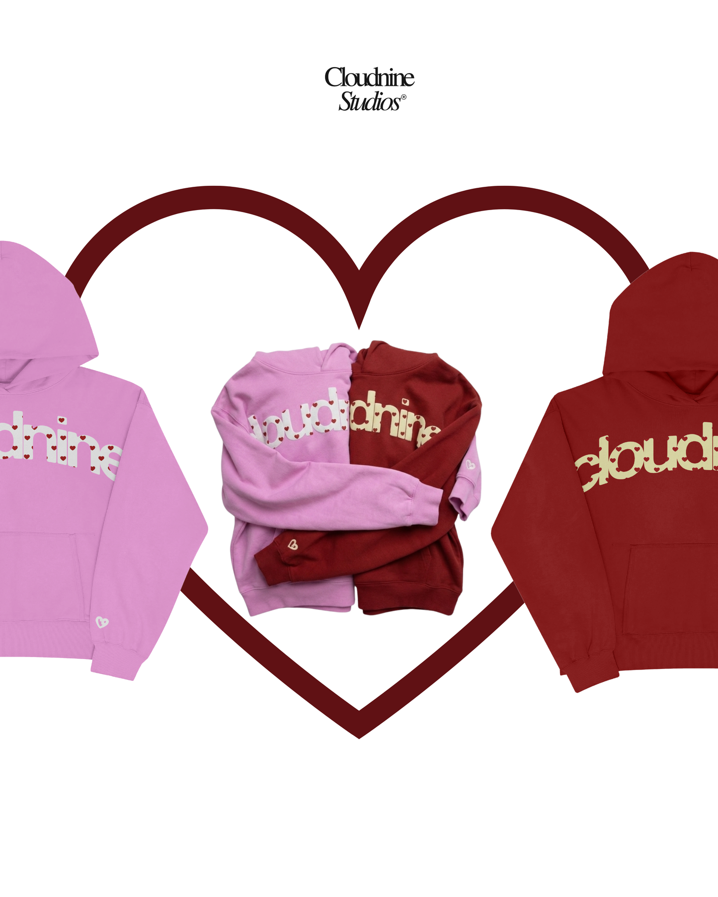 Cloudnine “Love Club” Hoodies
