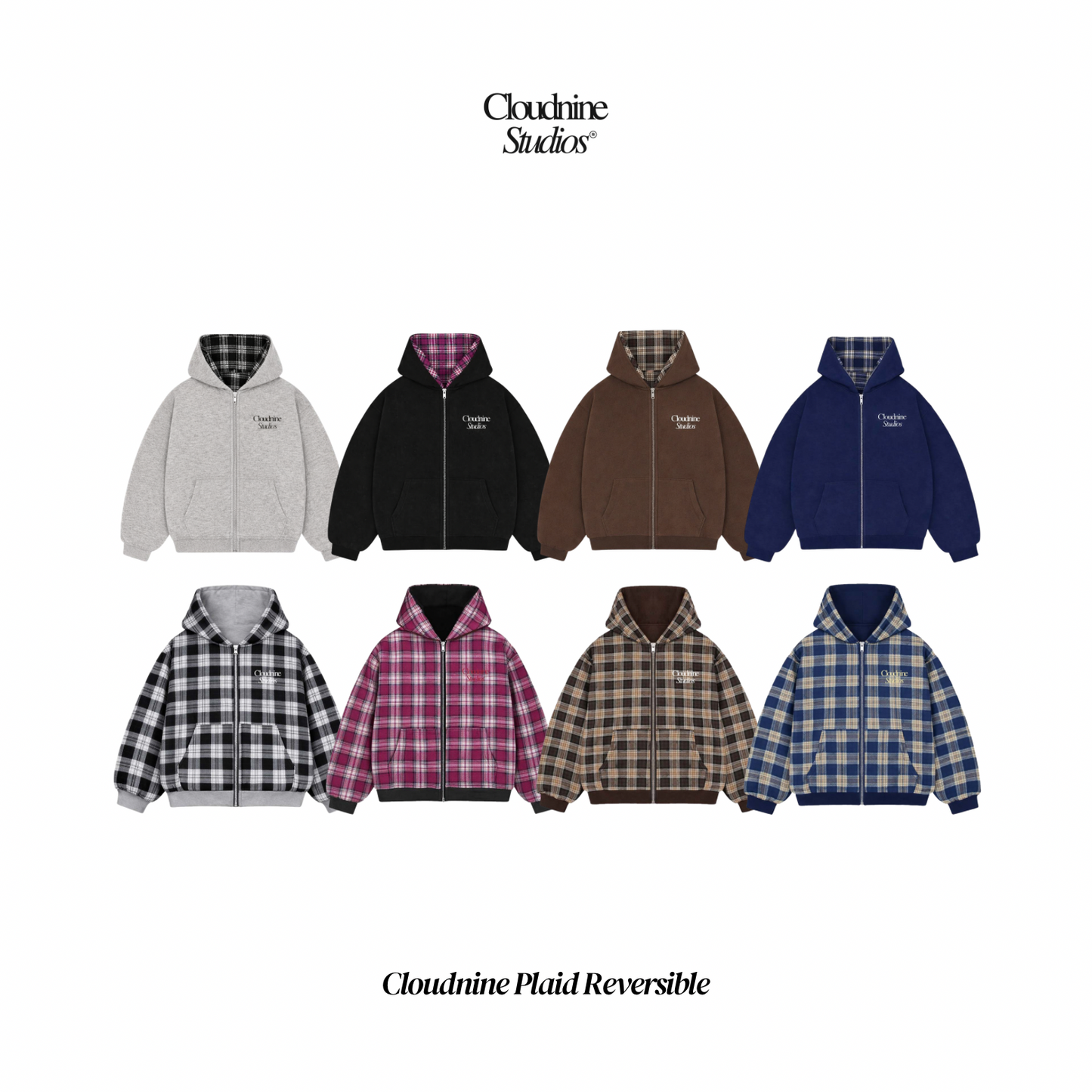 Cloudnine Reversible Hoodies
