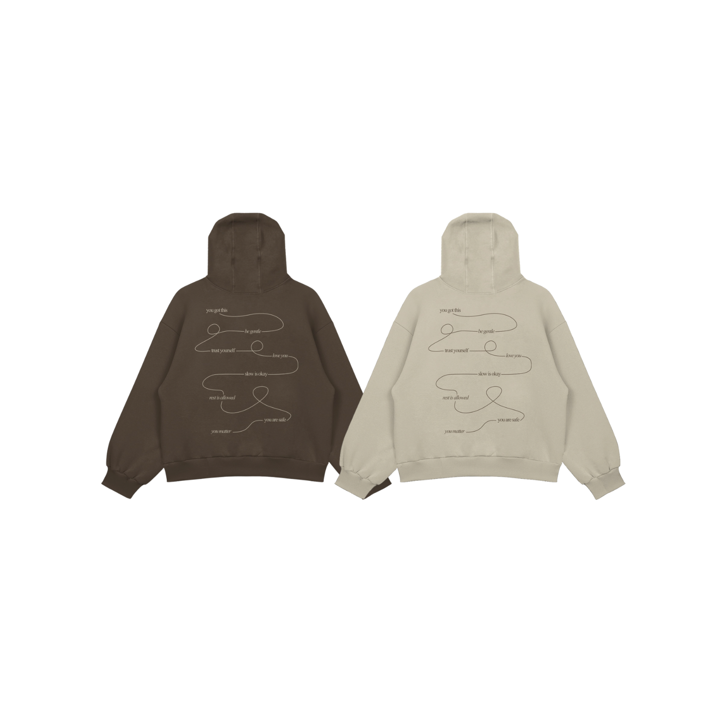 Cloudnine Affirmation Hoodies