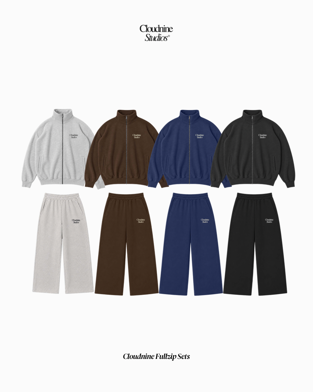 Cloudnine Full Zip Lounge Set